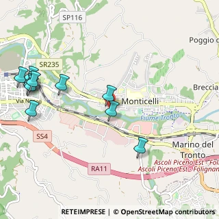 Mappa Via delle Veroniche, 63100 Ascoli Piceno AP, Italia (1.33727)