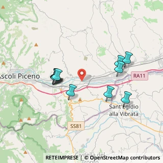 Mappa SP 88 Valditronto, 63100 Ascoli Piceno AP, Italia (3.63909)