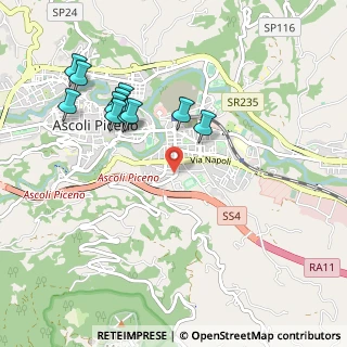 Mappa Via Salerno, 63100 Ascoli Piceno AP, Italia (1.05909)