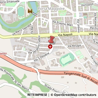 Mappa Via III Ottobre, 11, 63100 Ascoli Piceno, Ascoli Piceno (Marche)