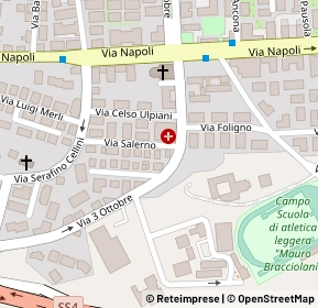 Mappa Via Salerno, 63100 Ascoli Piceno AP, Italia (0.08077)