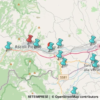 Mappa Largo delle Querce, 63100 Ascoli Piceno AP, Italia (5.06818)