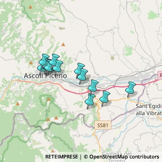 Mappa Largo delle Querce, 63100 Ascoli Piceno AP, Italia (3.28538)