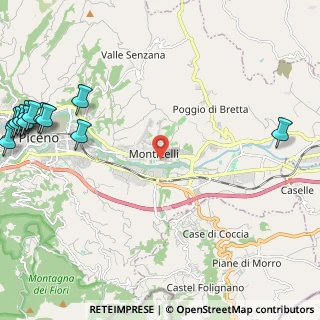 Mappa Largo delle Querce, 63100 Ascoli Piceno AP, Italia (3.63167)