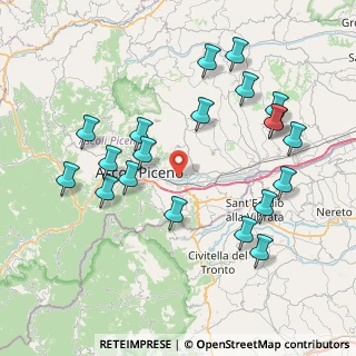 Mappa Largo delle Querce, 63100 Ascoli Piceno AP, Italia (8.9005)