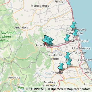 Mappa Via Catania, 63100 Ascoli Piceno AP, Italia (13.19833)