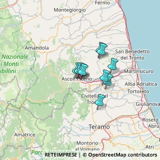 Mappa Via Catania, 63100 Ascoli Piceno AP, Italia (7.60091)