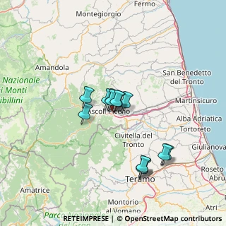 Mappa Via Catania, 63100 Ascoli Piceno AP, Italia (11.03154)