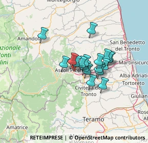 Mappa Via Catania, 63100 Ascoli Piceno AP, Italia (9.42167)