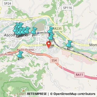 Mappa Via Catania, 63100 Ascoli Piceno AP, Italia (1.24692)