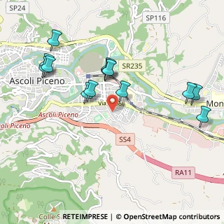 Mappa Via Catania, 63100 Ascoli Piceno AP, Italia (1.10846)