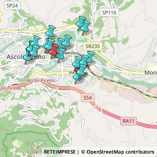 Mappa Via Catania, 63100 Ascoli Piceno AP, Italia (0.972)