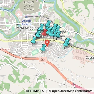 Mappa Via Catania, 63100 Ascoli Piceno AP, Italia (0.3135)