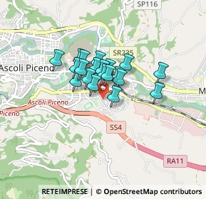Mappa Via Catania, 63100 Ascoli Piceno AP, Italia (0.544)