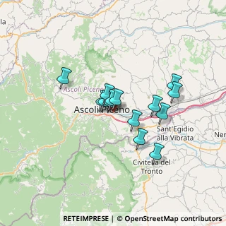 Mappa Via Enna, 63100 Ascoli Piceno AP, Italia (5.06786)