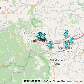 Mappa Via Enna, 63100 Ascoli Piceno AP, Italia (3.53923)