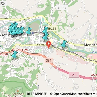 Mappa Via Enna, 63100 Ascoli Piceno AP, Italia (1.41)