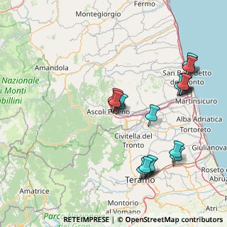 Mappa Via Enna, 63100 Ascoli Piceno AP, Italia (18.161)