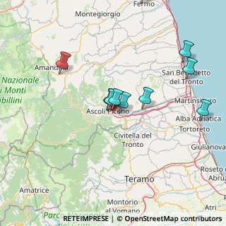 Mappa Via Enna, 63100 Ascoli Piceno AP, Italia (17.24091)
