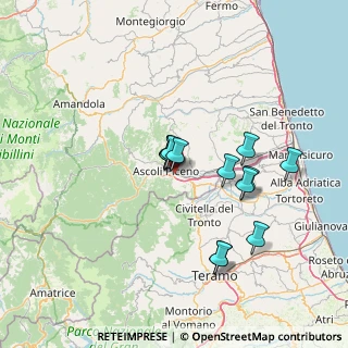 Mappa Via Enna, 63100 Ascoli Piceno AP, Italia (11.85769)