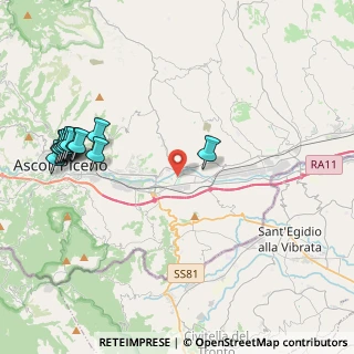 Mappa Via della Bonifica, 63100 Ascoli Piceno AP, Italia (5.24)