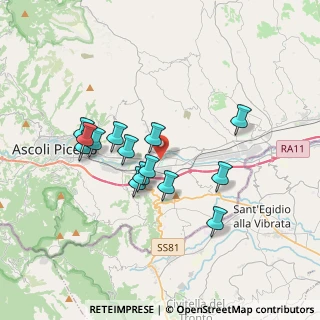 Mappa Via della Bonifica, 63100 Ascoli Piceno AP, Italia (3.23857)