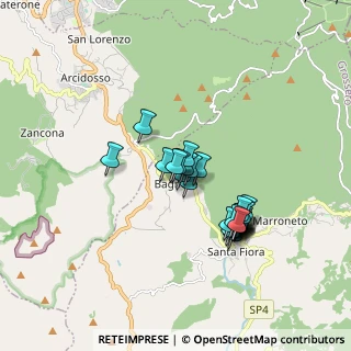 Mappa Via della Centrale, 58037 Santa Fiora GR, Italia (1.51154)