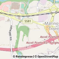 नक्शा Ascoli Piceno