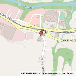 Mappa Strada Provinciale 31 dell'Aspo, 1, 63100 Ascoli Piceno, Ascoli Piceno (Marche)