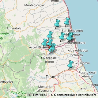 Mappa Via Lombardia, 63085 Caselle AP, Italia (10.79917)