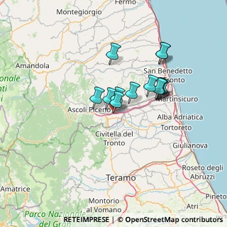 Mappa Via Lombardia, 63085 Caselle AP, Italia (10.92308)
