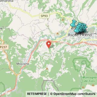 Mappa Frazione Rosara, 63100 Ascoli Piceno AP, Italia (3.08)