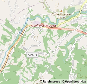 Mappa frazione Rosara, 63100 Ascoli Piceno AP, Italia (0.92174)