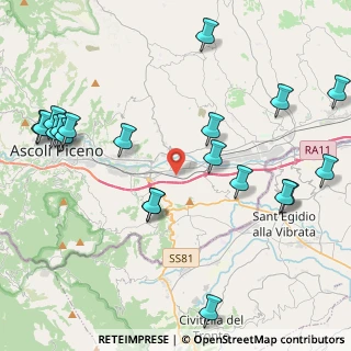 Mappa Via della Conca, 63100 Ascoli Piceno AP, Italia (5.4765)