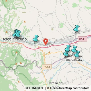 Mappa Via della Conca, 63100 Ascoli Piceno AP, Italia (5.32636)