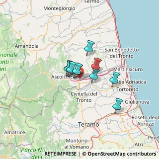 Mappa Via della Conca, 63100 Ascoli Piceno AP, Italia (7.99636)