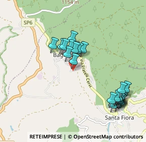 Mappa Via Dei Forni, 58037 Santa Fiora GR, Italia (1.12)