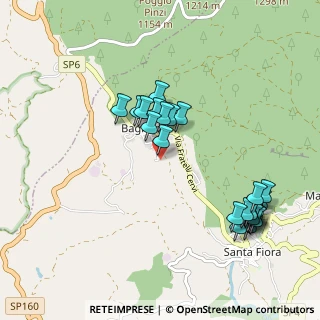Mappa Via Dei Forni, 58037 Santa Fiora GR, Italia (1.12)