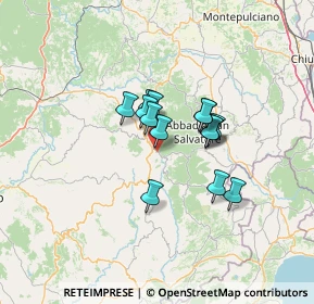 Mappa Via Dei Forni, 58037 Santa Fiora GR, Italia (9.26286)