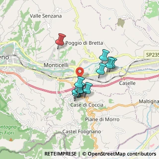 Mappa Via dei Peschi, 63100 Ascoli Piceno AP, Italia (1.29182)