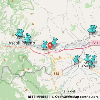 Mappa Via dei Ciliegi, 63100 Ascoli Piceno AP, Italia (5.50083)