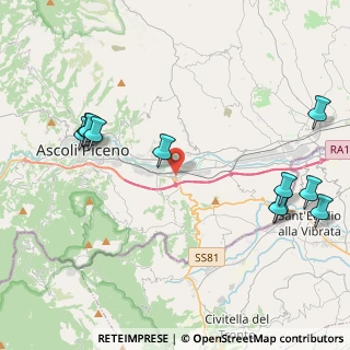 Mappa Raccordo Superstrada, 63100 Ascoli Piceno AP, Italia (5.40091)