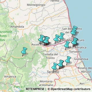Mappa Raccordo Superstrada, 63100 Ascoli Piceno AP, Italia (14.102)