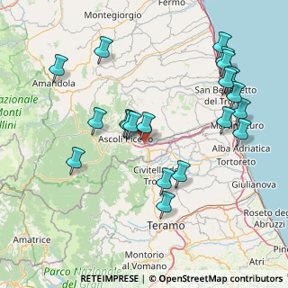 Mappa Raccordo Superstrada, 63100 Ascoli Piceno AP, Italia (17.9665)