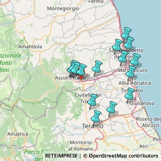 Mappa Raccordo Superstrada, 63100 Ascoli Piceno AP, Italia (14.69875)