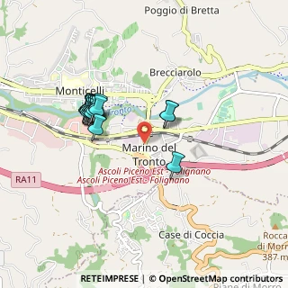 Mappa Raccordo Superstrada, 63100 Ascoli Piceno AP, Italia (0.8655)