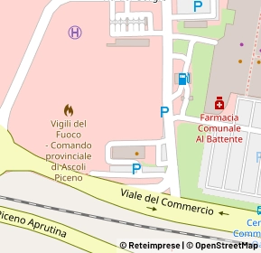 Mappa Viale Del Commercio, 63100 Ascoli Piceno AP, Italia (0.00769)