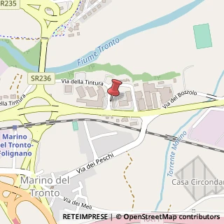 Mappa Via della Filatura, 10, 63100 Ascoli Piceno, Ascoli Piceno (Marche)