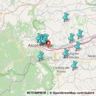 Mappa Via Niccolò Copernico, 63100 Ascoli Piceno AP, Italia (6.54846)