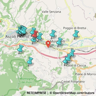Mappa Via Calzecchi Onesti, 63100 Ascoli Piceno AP, Italia (2.258)